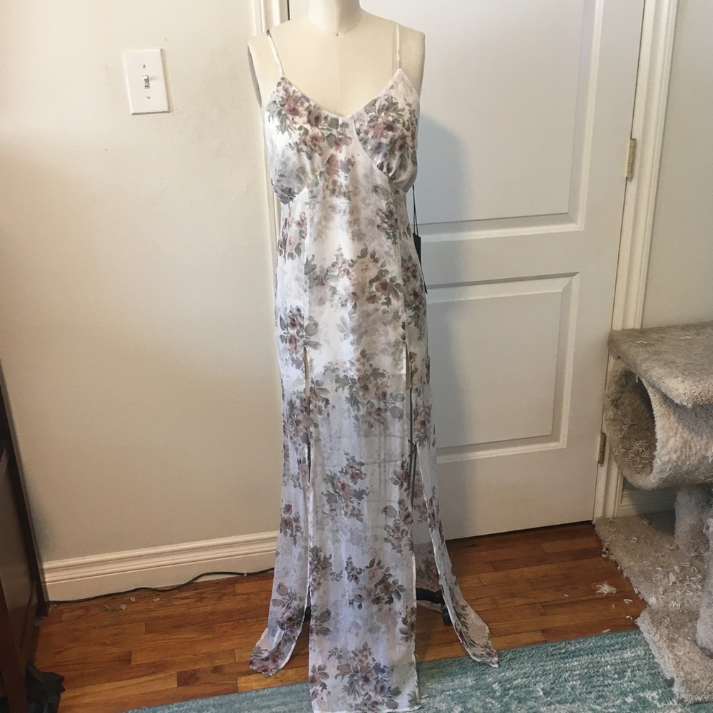 For Love & Lemons Floral Maxi M